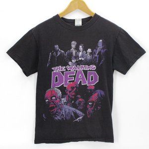 Vintage Tennesse River Unisex Black The Walking Dead Graphic T-shirt Size Small